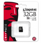MicroSD 32GB  Kingston Class 10 UHS-I 45 MB/s без адаптера